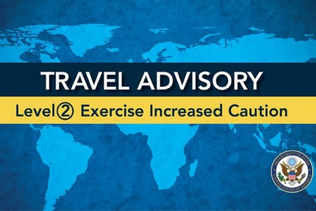 us travel advisory from india to usa