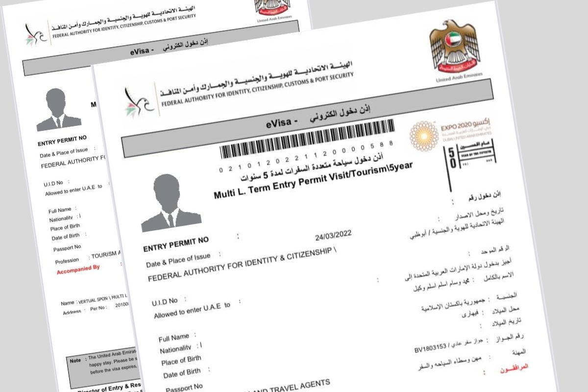 uae tourist visa entry permit validity