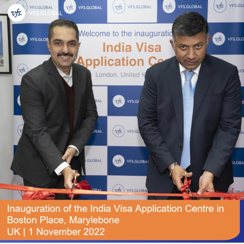 VFS Global Open New India Visa Application Centre In London