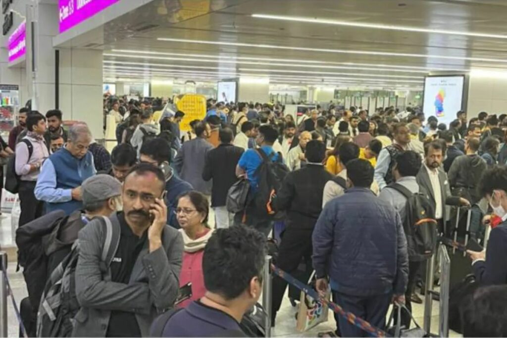 Delhi Airport Congestion