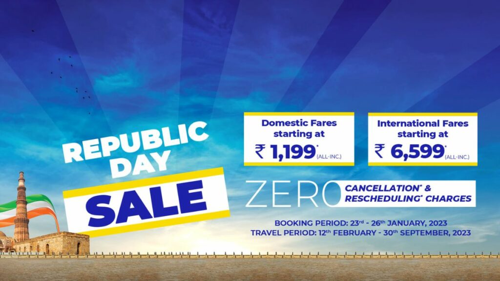 Go First Republic Day Sale