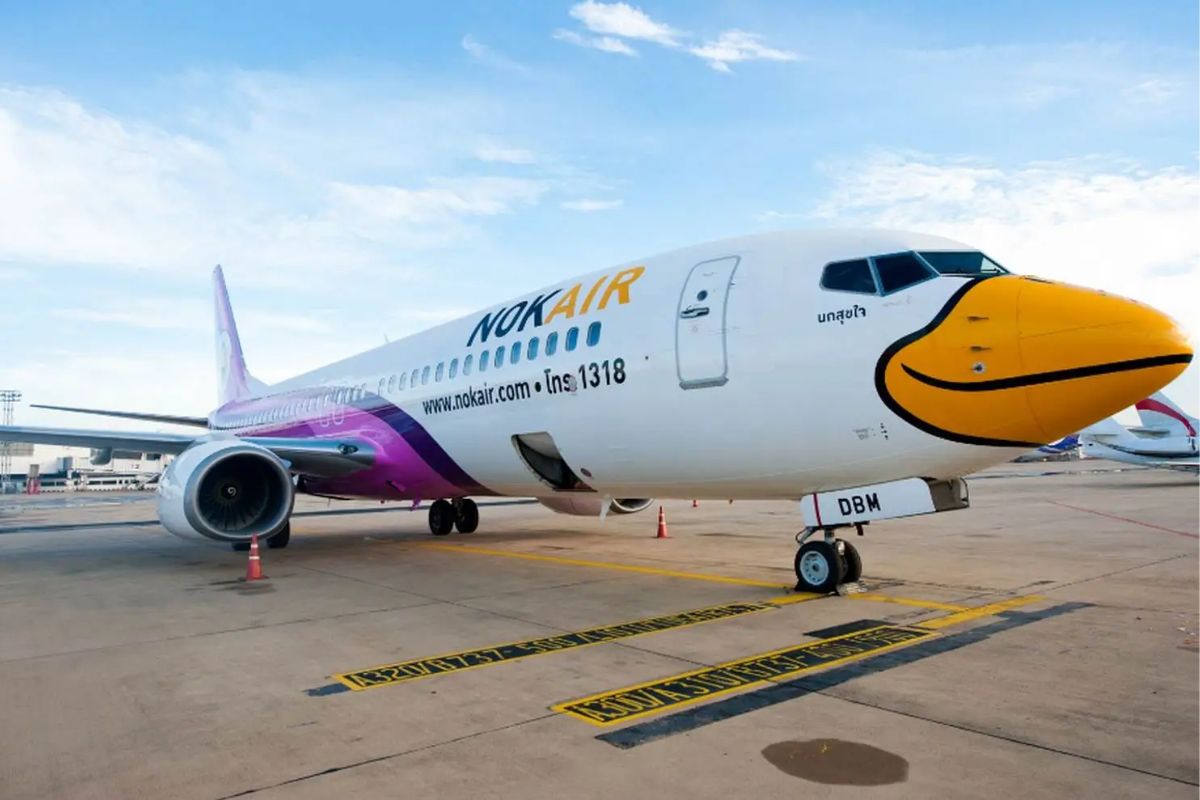 Nok Air Flight Hyderabad Bangkok