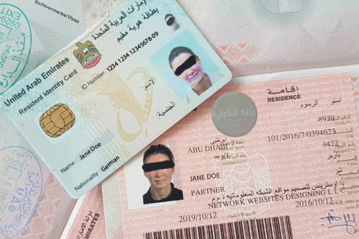 UAE - Emirates ID and Visa