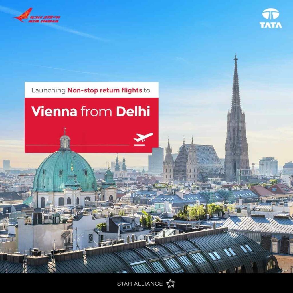 Air India Delhi Vienna Flight