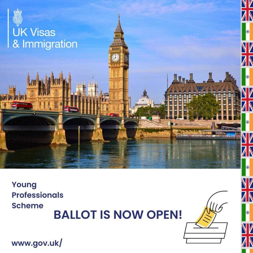 The first ballot for the new Young Professionals Scheme is now open