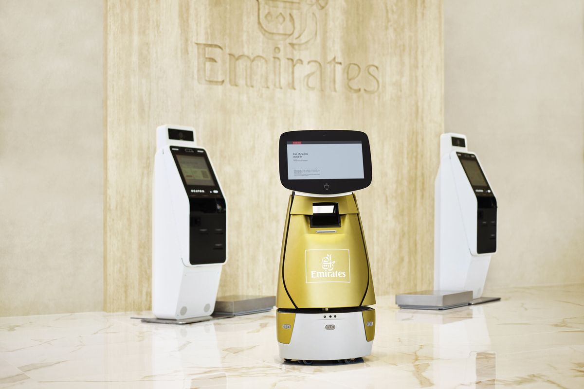 Emirates World’s First Robotic Check-in system
