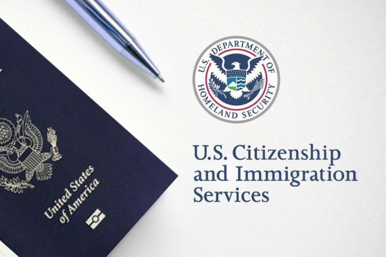USCIS and US Passport Image
