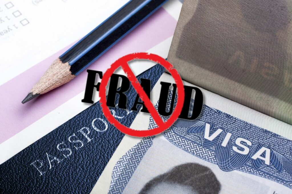 visa fraud policy