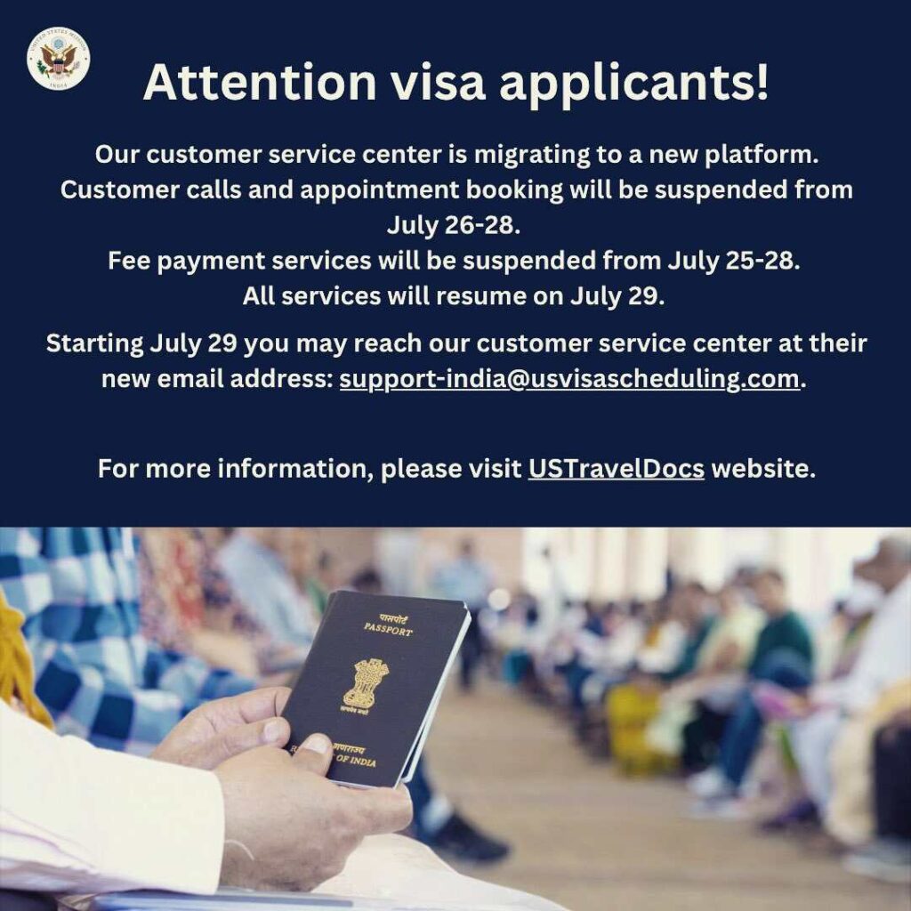 US Visa Services Upgrade