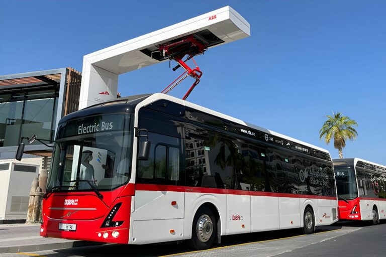 Dubai Free Electric Bus Rides
