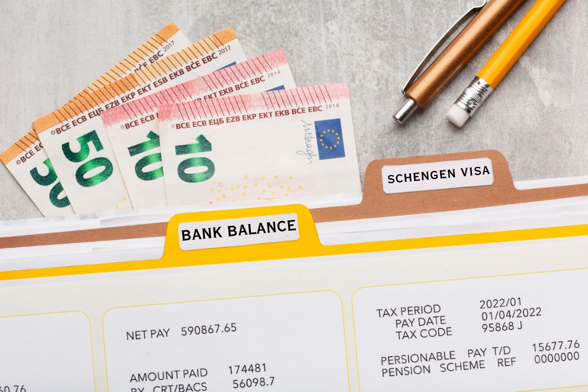 Schengen Visa Minimum Bank Balance