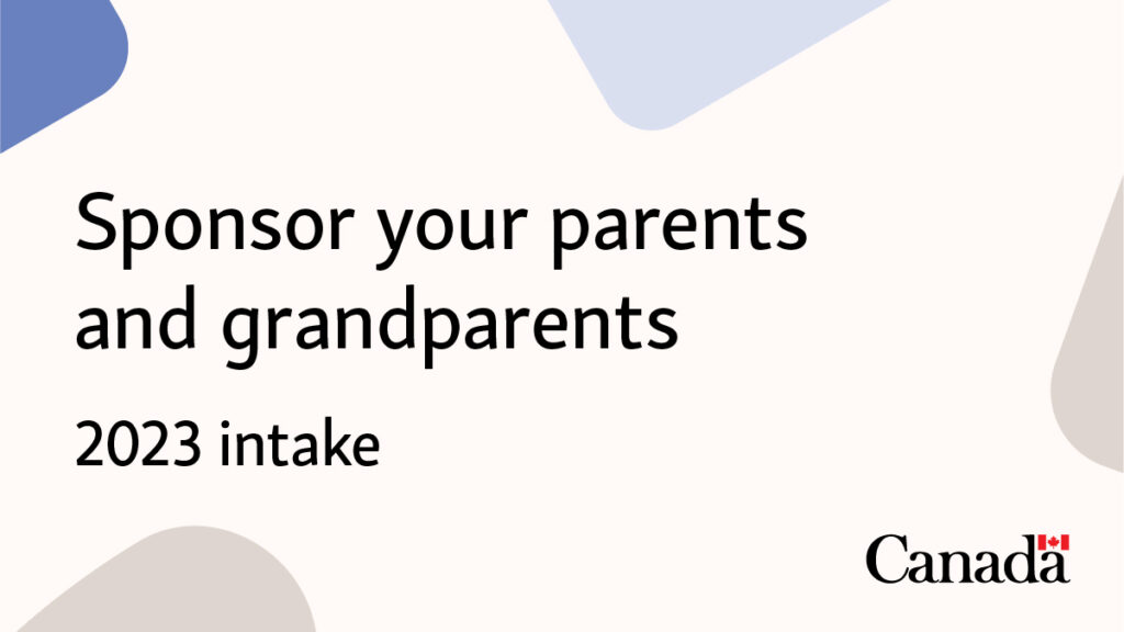 Canada Parents and Grandparents Program (PGP) Application
