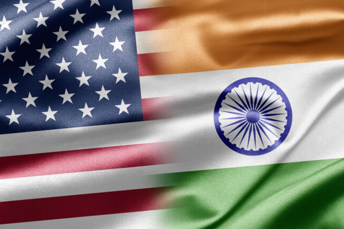 US and India Flag