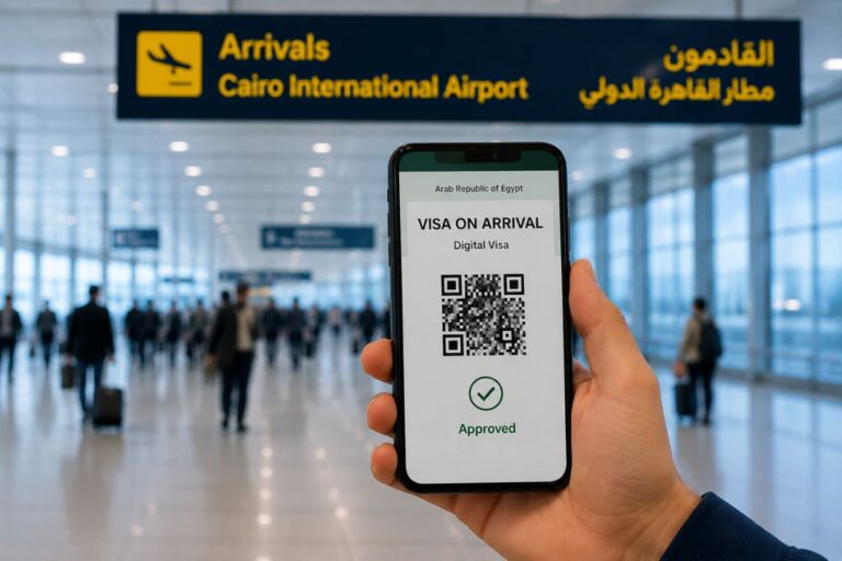 Egypt to Launch Digital Visa on Arrival With QR Code at Cairo Airport ...